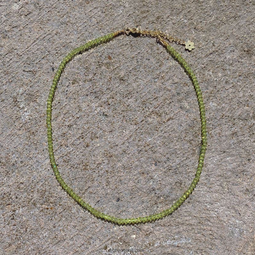 Senso FNPB8N581ehted swarovski kristallist choker roheline