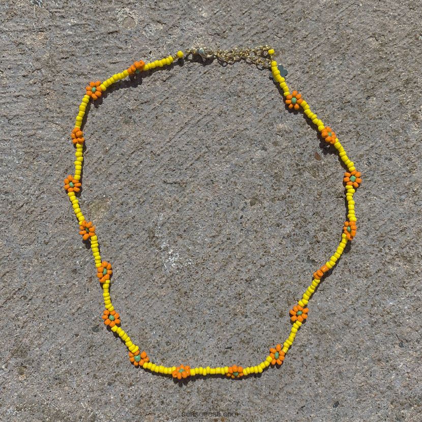 Senso FNPB8N583ehted kollane karikakra kett choker kollane