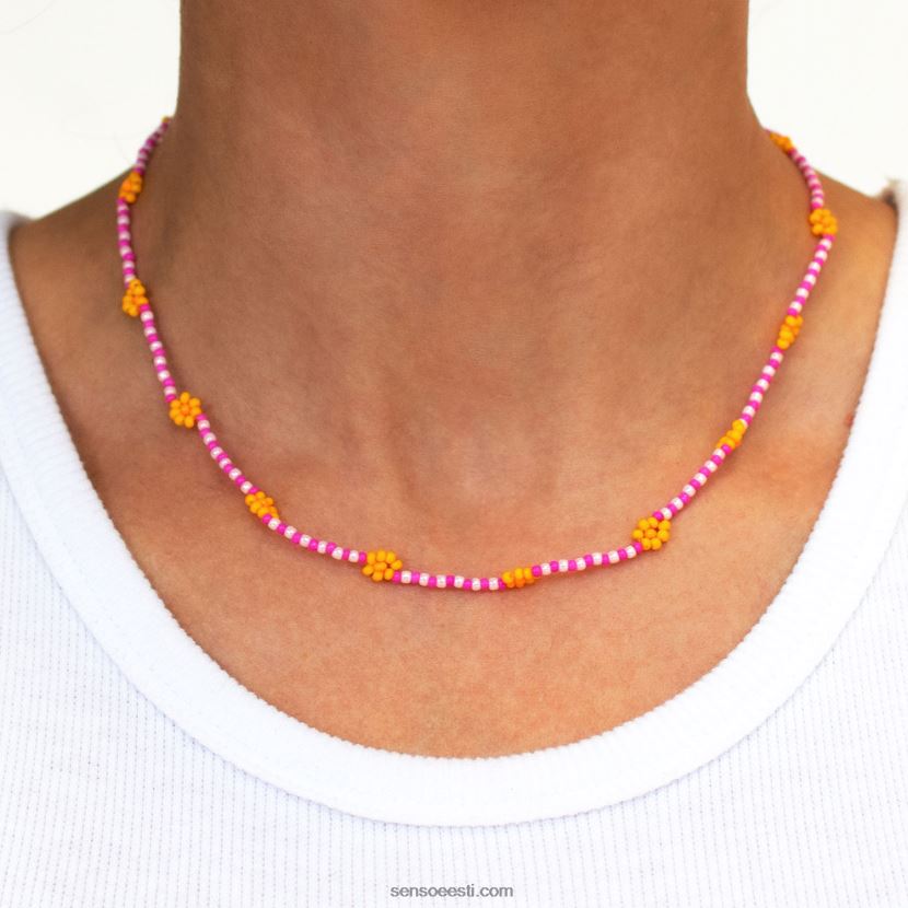 Senso FNPB8N585ehted roosa karikakra kett choker roosa