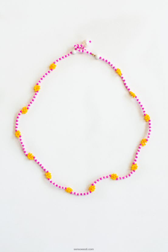 Senso FNPB8N585ehted roosa karikakra kett choker roosa